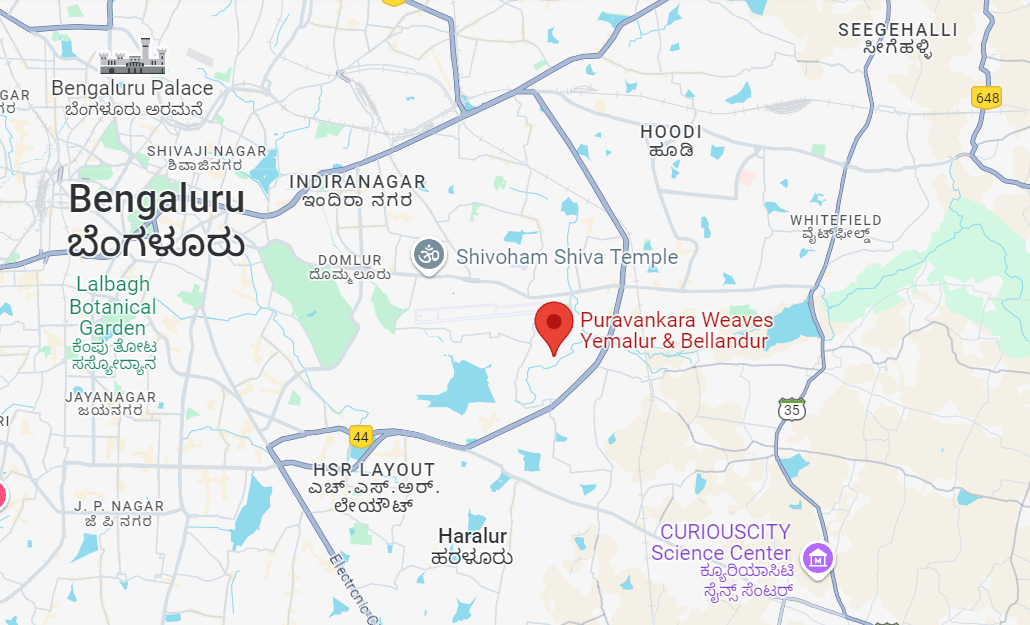 Purva Weaves Location